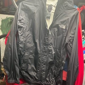 WOMENS NORTH FACE BLACK HYVENT 2.5 THE NORTH FACE JACKET COAT SIZE MEDIUM